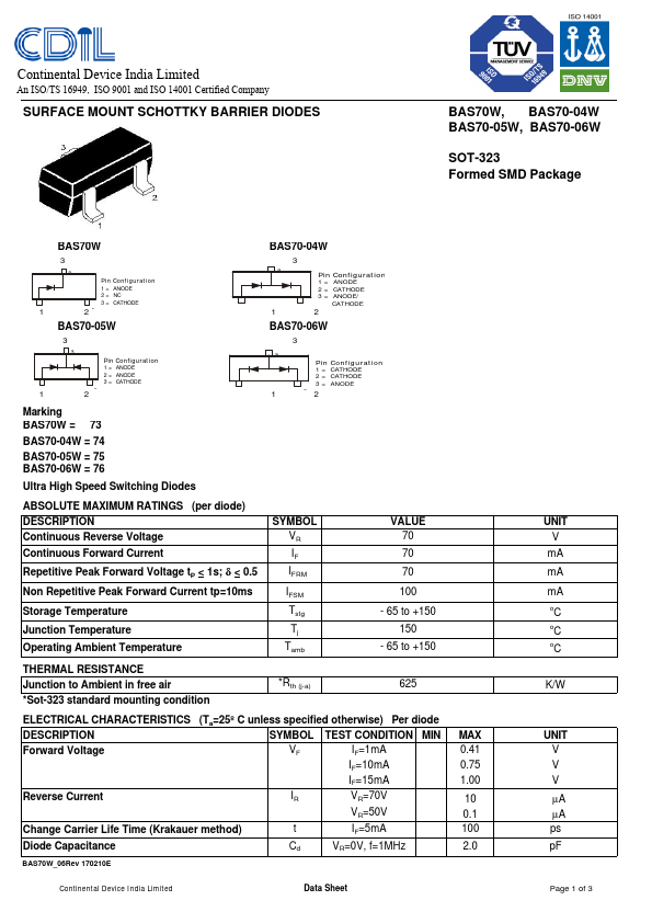 BAS70-04W