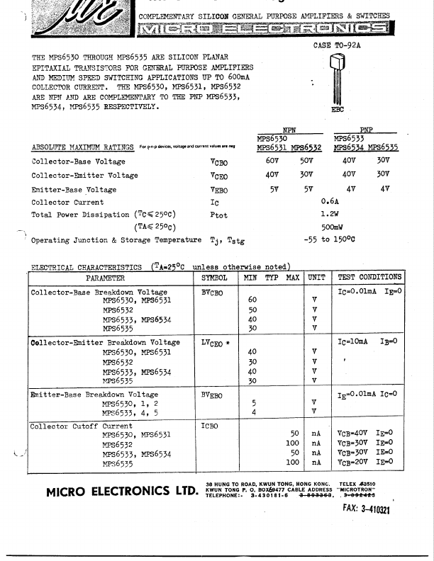 MPS6530