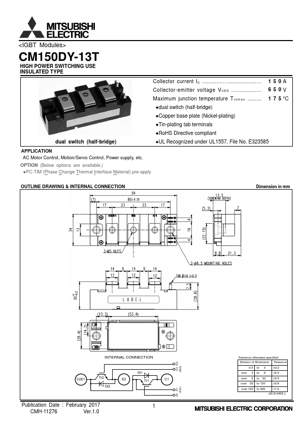 CM150DY-13T