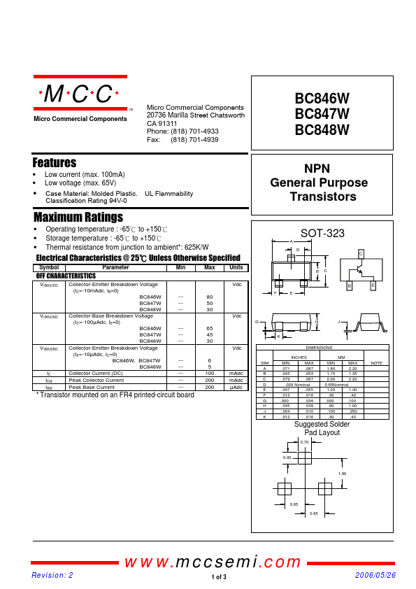 BC848W