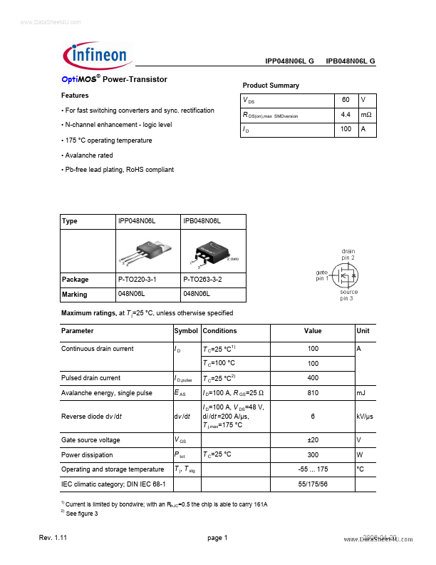 IPP048N06LG