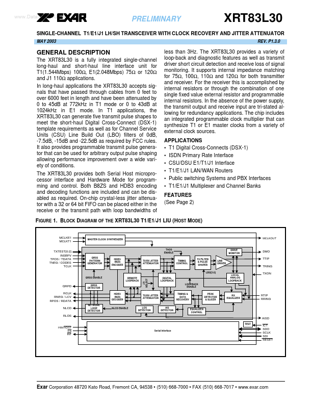 XRT83L30