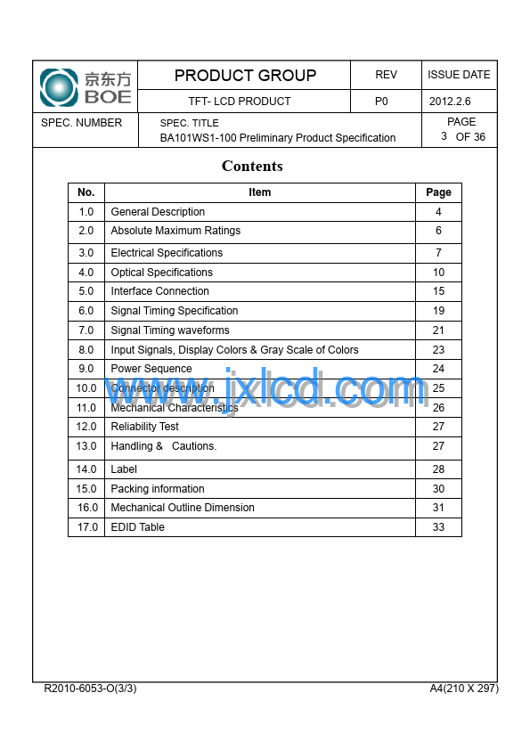 BA101WS1-100