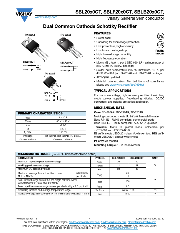 SBL2040CT