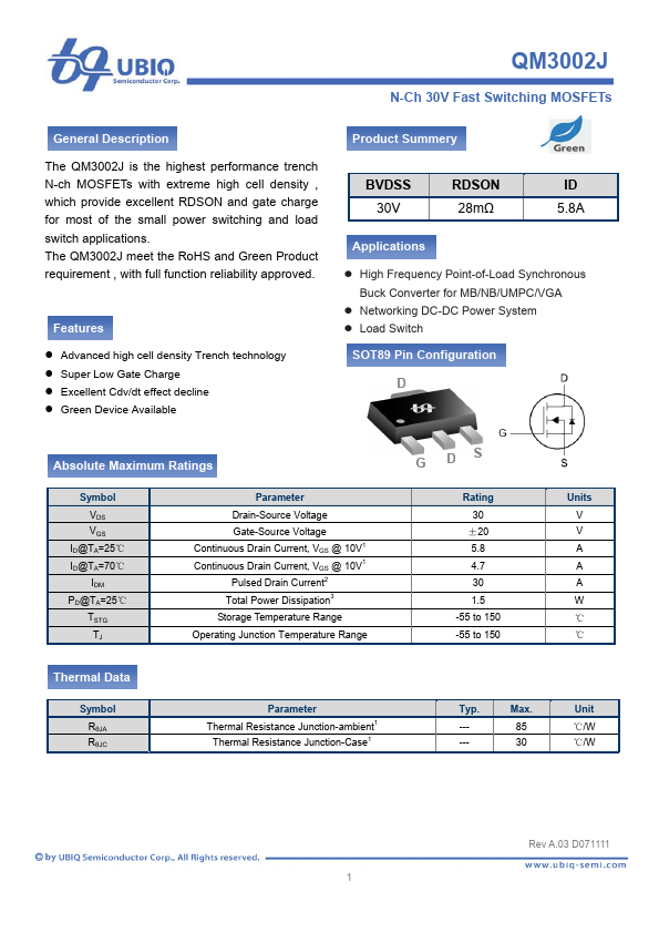 QM3002J