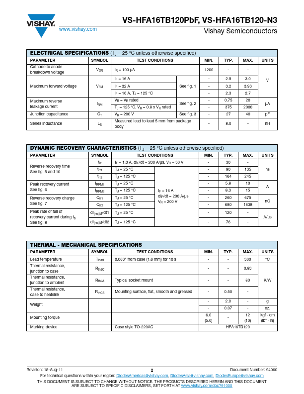 VS-HFA16TB120-N3