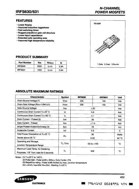 IRFS631