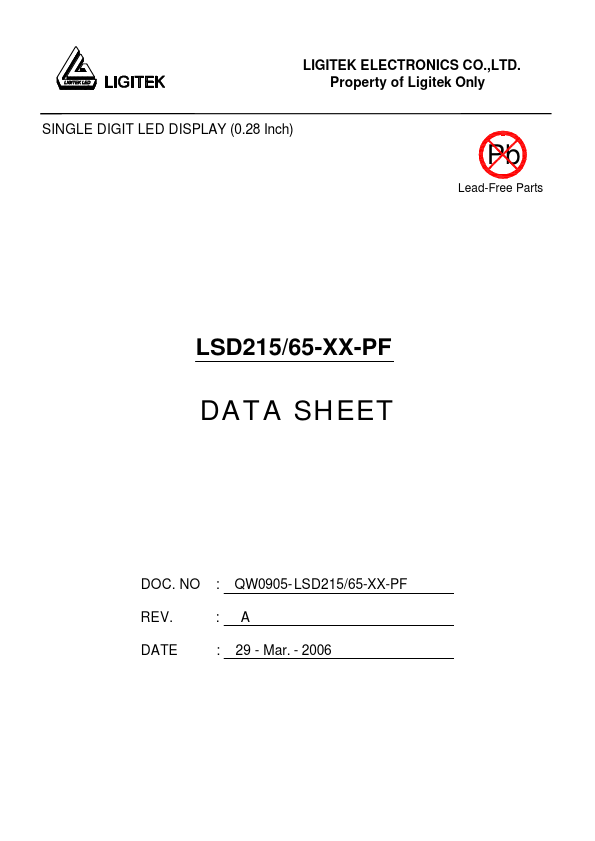 LSD215-65-XX-PF