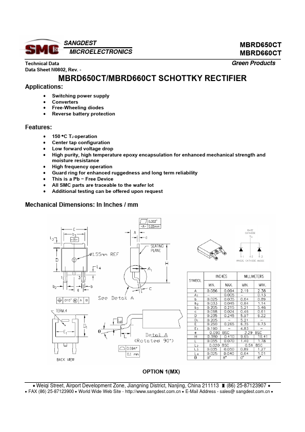 MBRD660CT