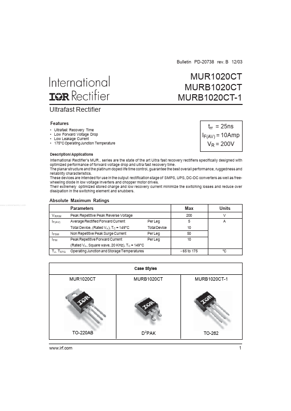 MURB1020CT-1