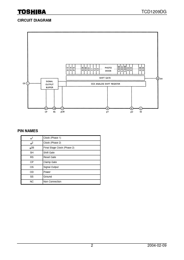 TCD1209DG