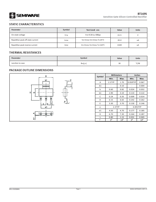 BT169S