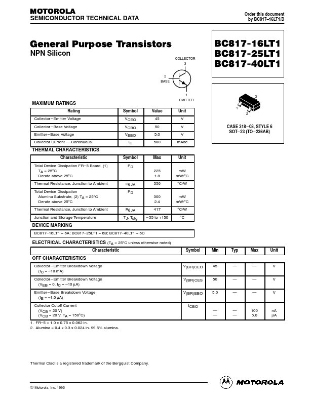 BC817-40LT1