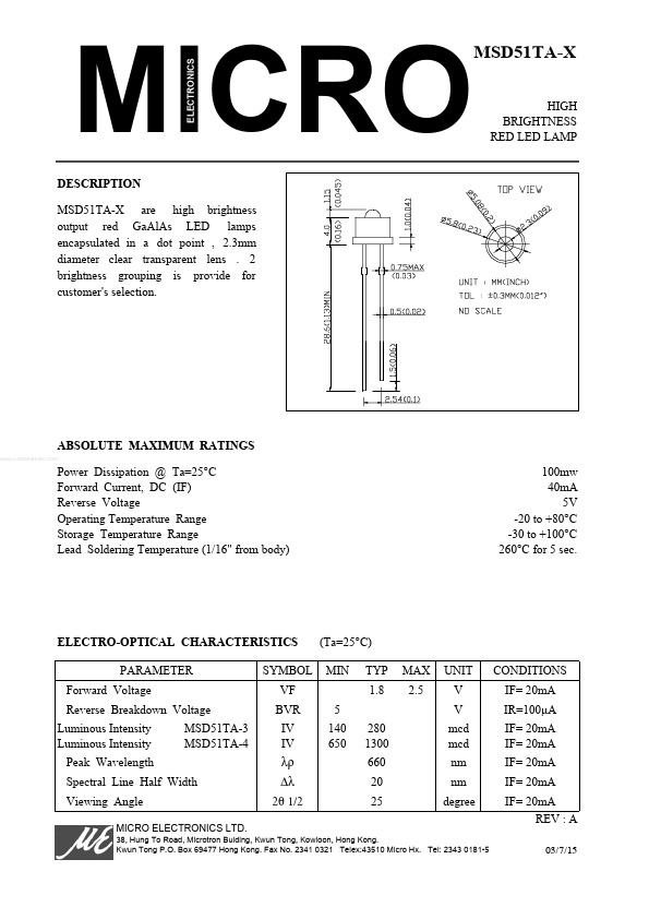 MSD51TA-X