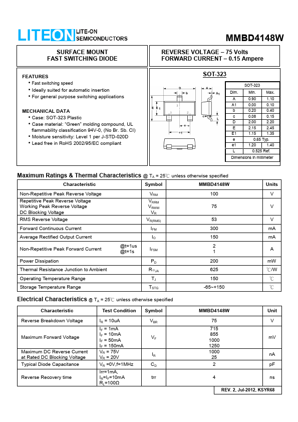 MMBD4148W