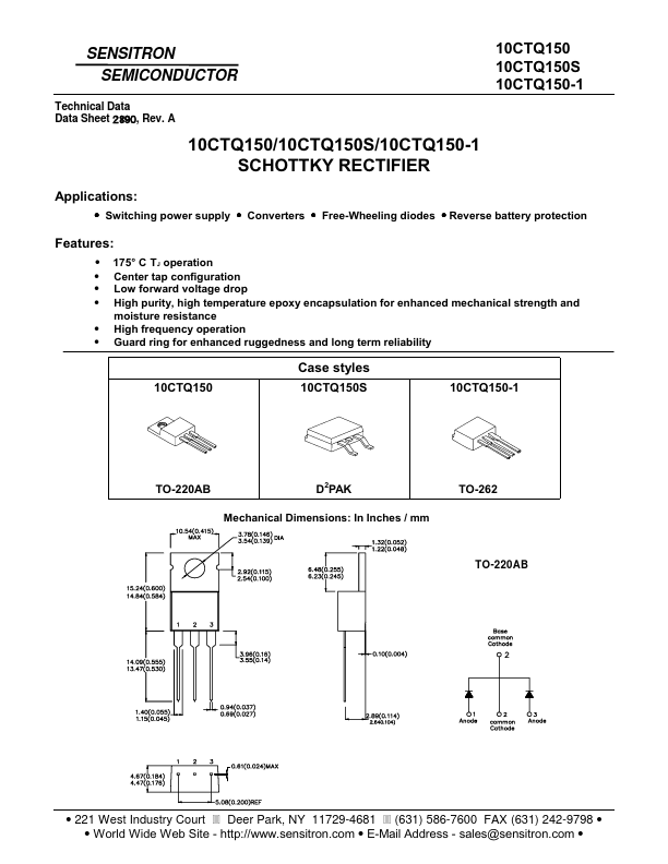 10CTQ150-1