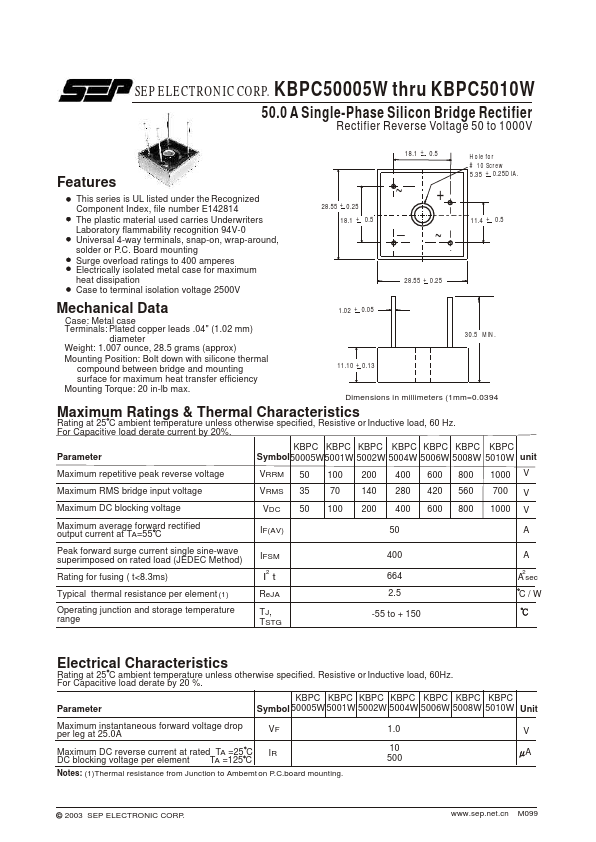 KBPC5008W