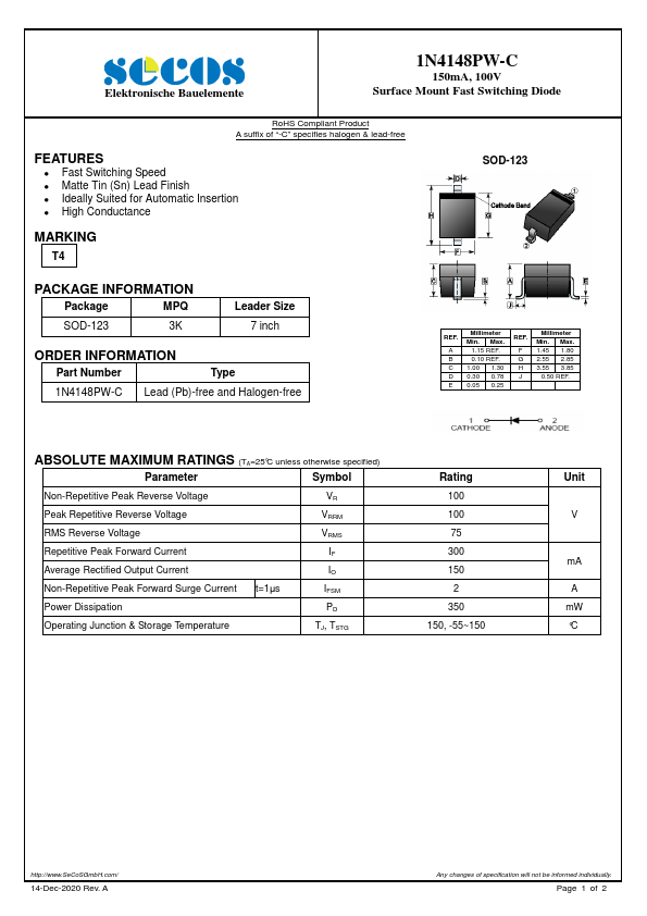 1N4148PW-C