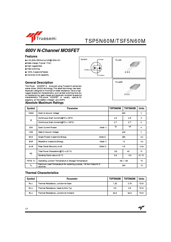 TSP5N60M