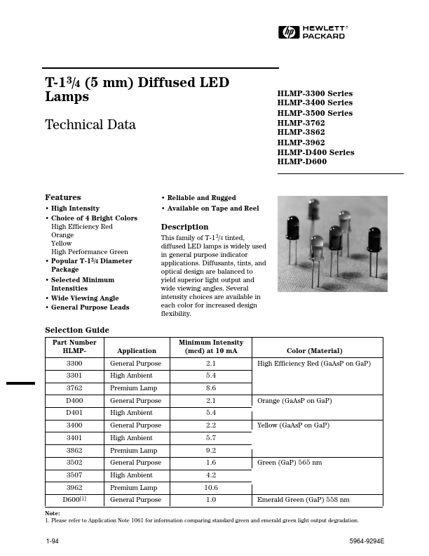 HLMP-3300