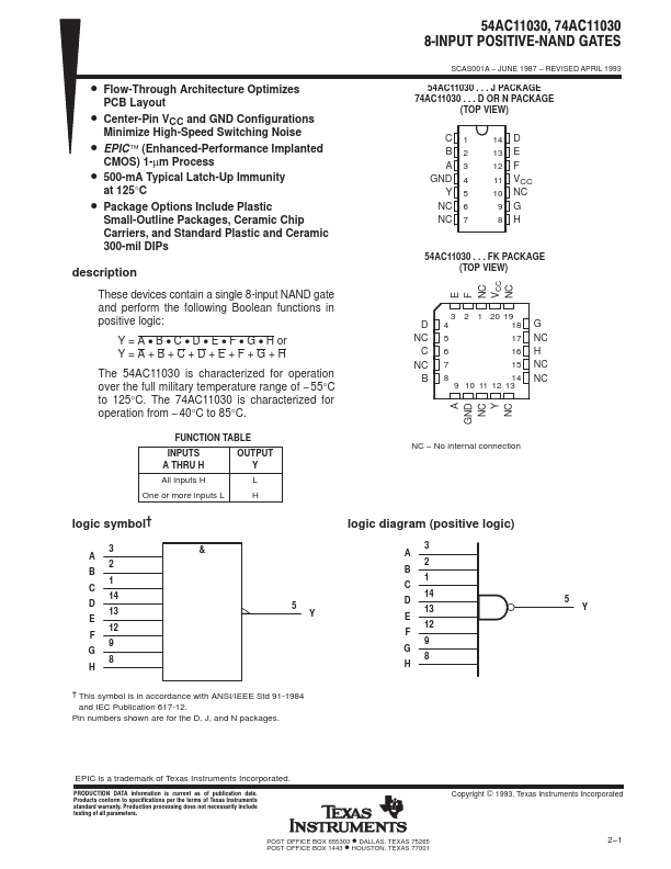 74AC11030