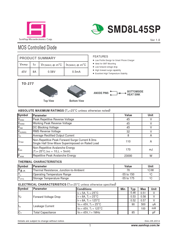 SMD8L45SP