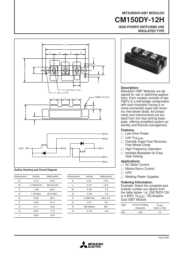 CM150DY-12H