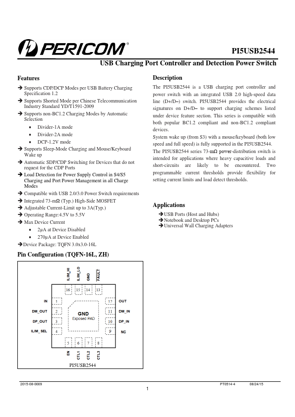 PI5USB2544