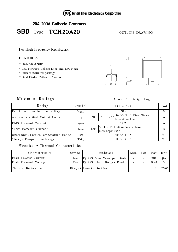 TCH20A20