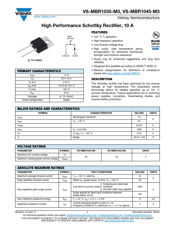 VS-MBR1035-M3