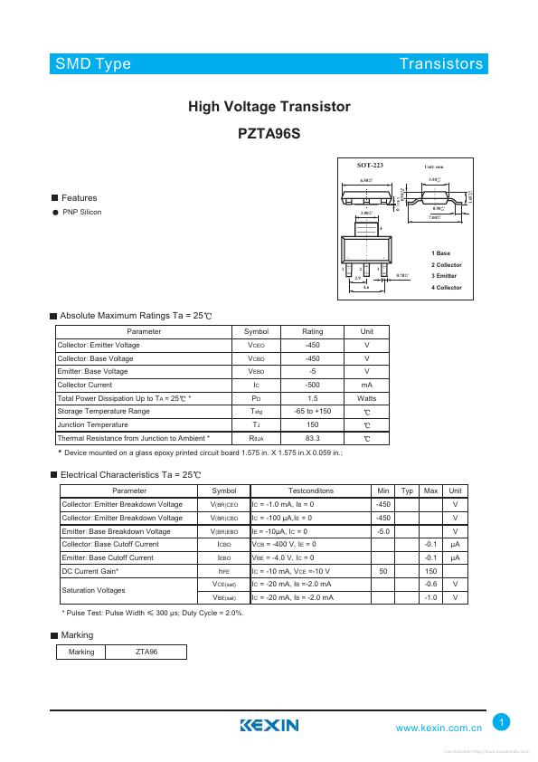 PZTA96S