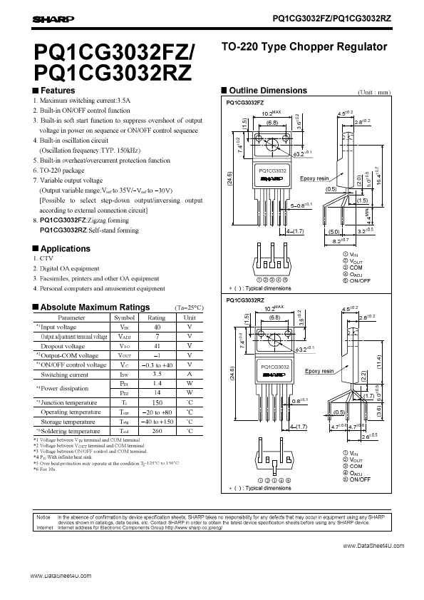 PQ1CG3032FZ