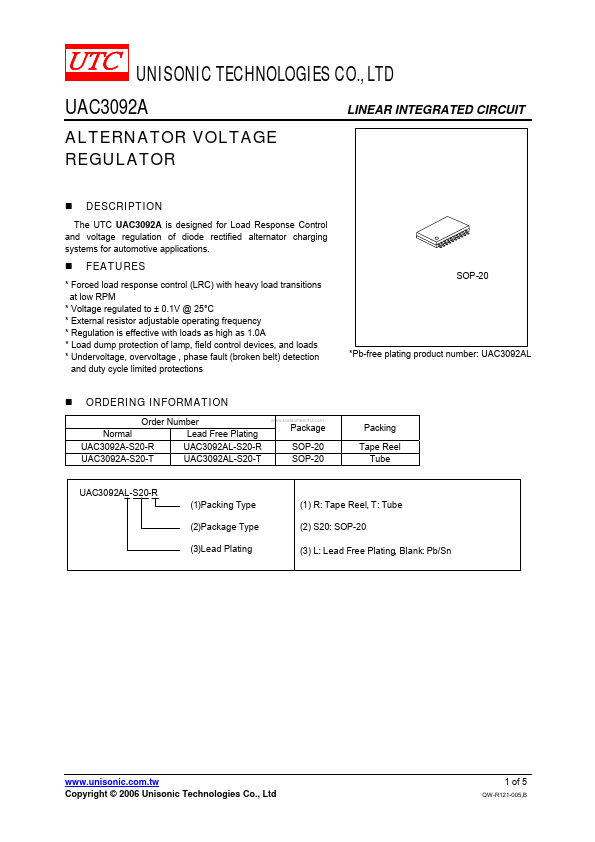 UAC3092A