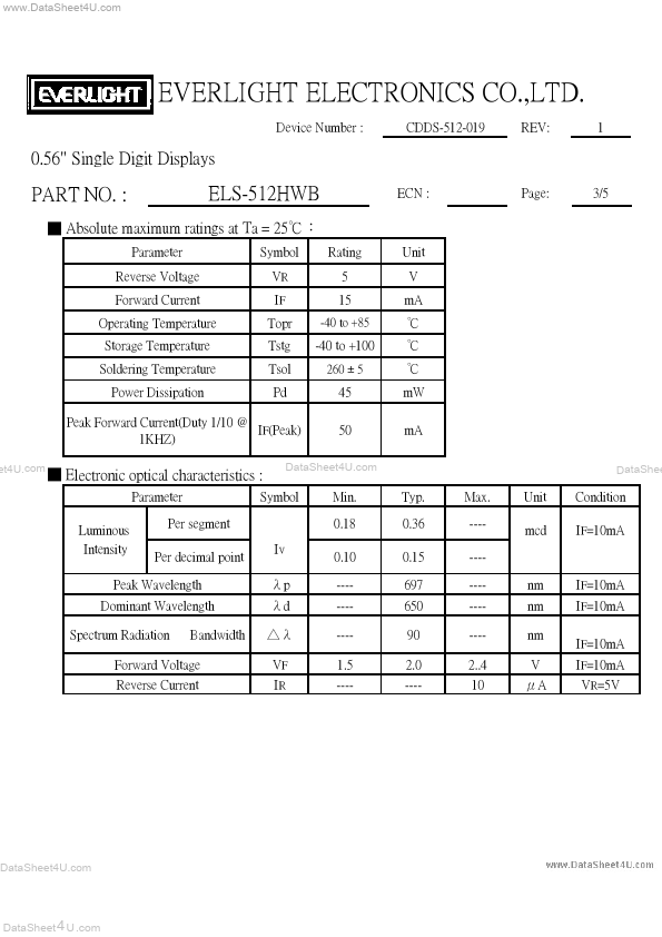 ELS-512HWB