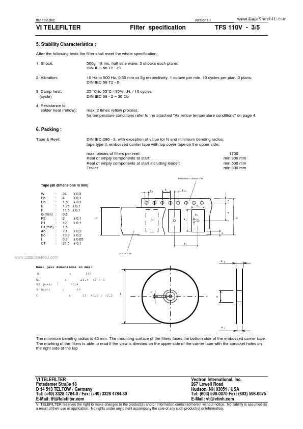 TFS110V