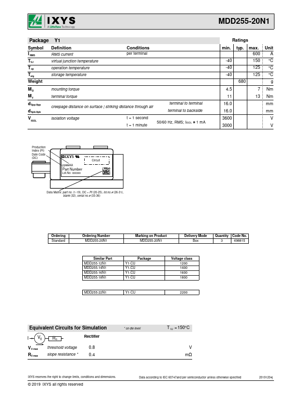 MDD255-20N1