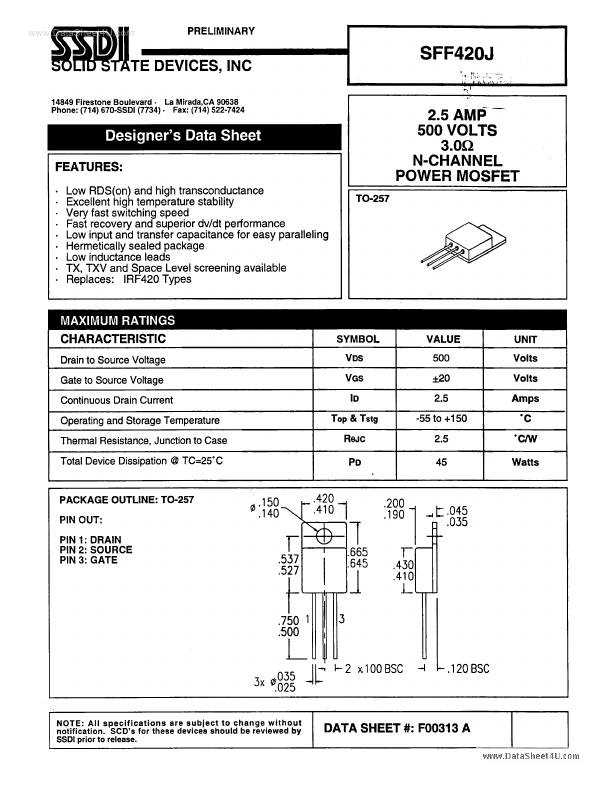 SFF420J