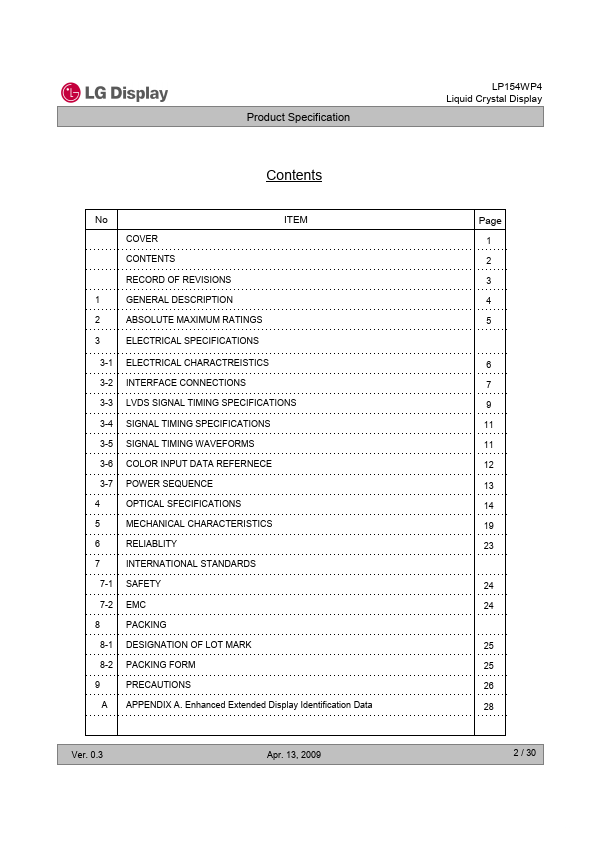 LP154WP4-TLB1