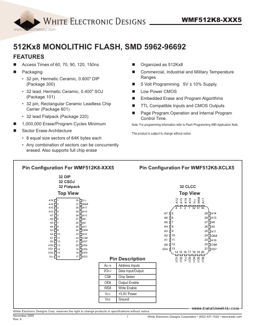 WMF512K8-xxx5