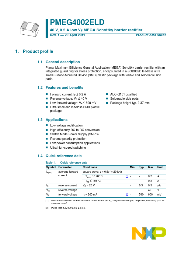 PMEG4002ELD