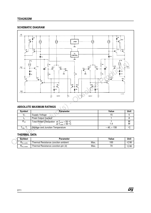 TDA2822M