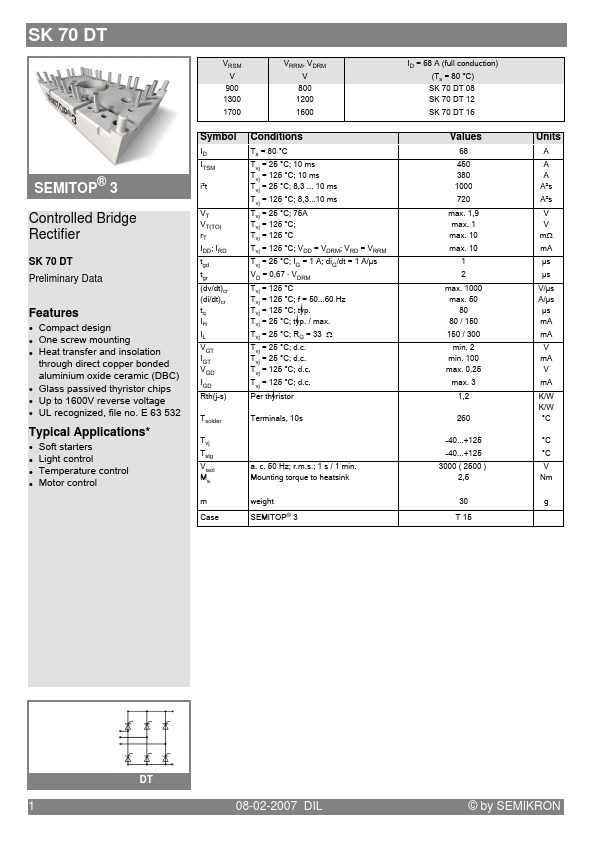 SK70DT