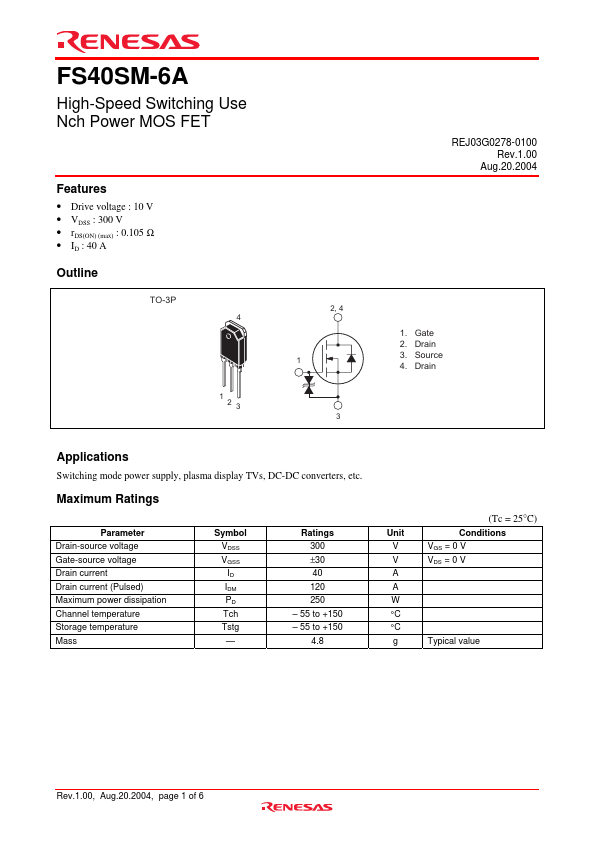 FS40SM-6A