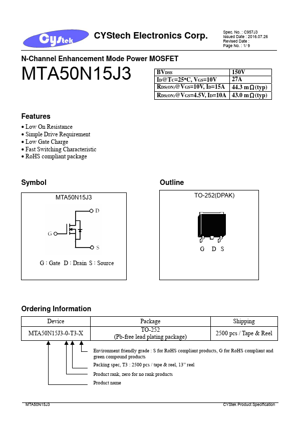 MTA50N15J3