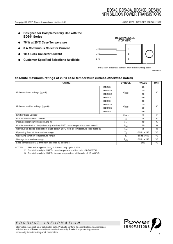 BD543A