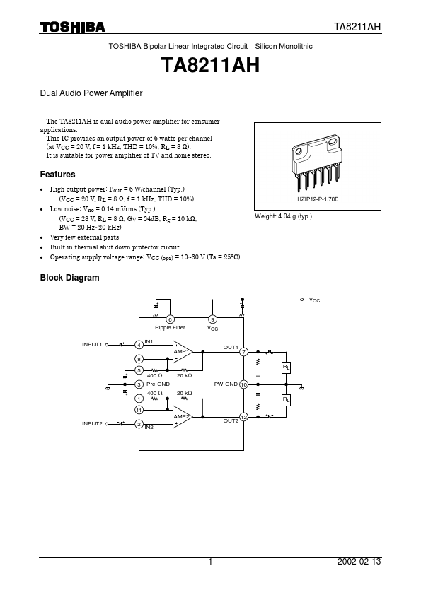 TA8211AH