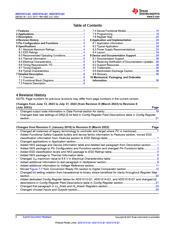 ADS1014-Q1