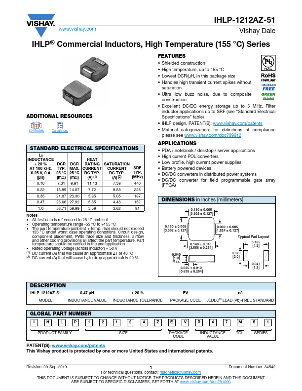 IHLP-1212AZ-51