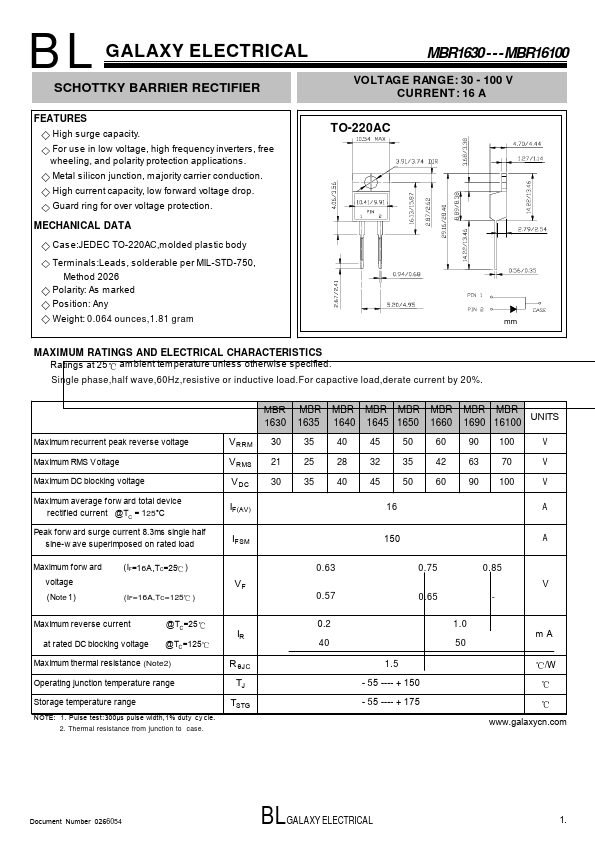 MBR16100