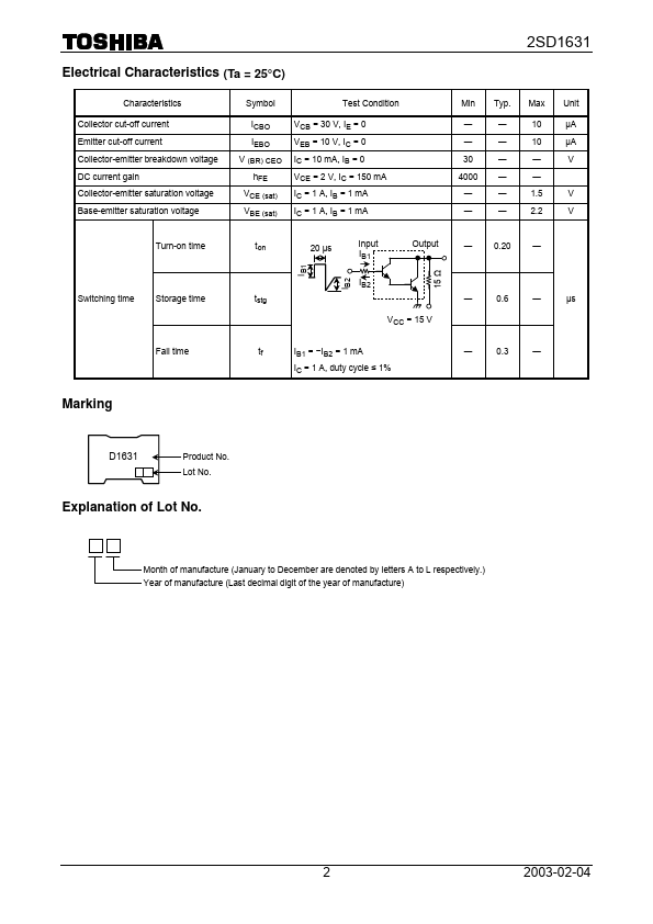 2SD1631